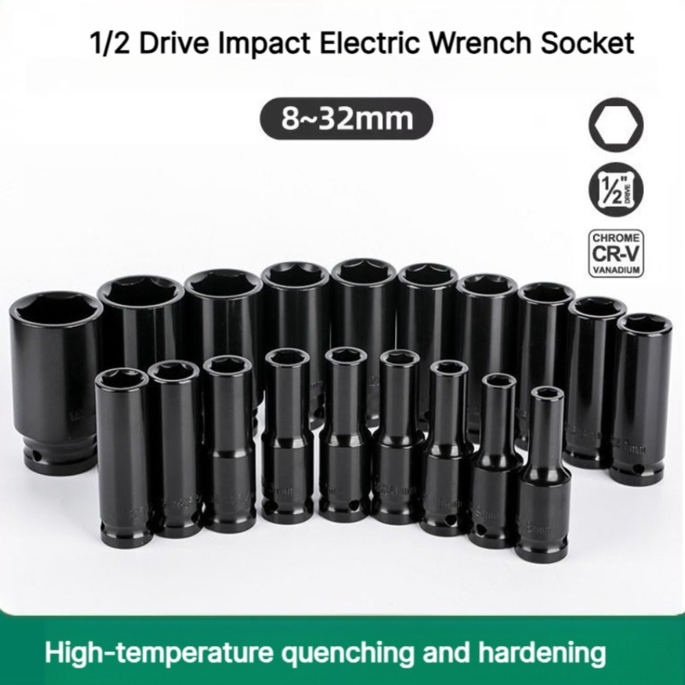 Pneumatic Impact Wrench - 1/2 Drive Impact Long Electric Wrench